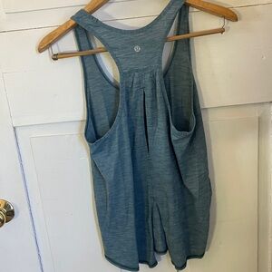 lululemon athletica Teal Racerback Tank Top